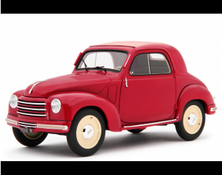 Fiat 500C Topolino 1949 Rosso amaranto Laudoracing 1:18 Resinemodell (Türen, Motorhaube... nicht zu öffnen!)